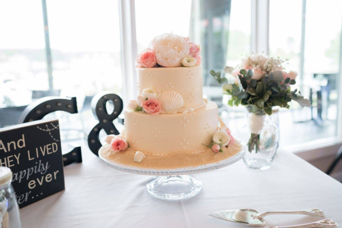 Wedding Cake Flowers Peonies Roses